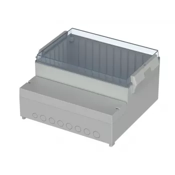 Bopla RCP 3500 besturingsbehuizing 296 x 281 x 158 mm ABS/polycarbonaat lichtgrijs 41350109