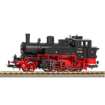 PIKO 50744 H0 sound-stoomlocomotief BR 91 DRG II met geïntegreerde PIKO sound-decoder