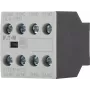 Eaton DILA-XHI31 hulpcontactblok, 3 NO + 1 NC, schroefklemmen, frontmontage, zwart/wit 276427