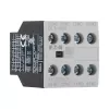 Eaton DILA-XHI31 hulpcontactblok, 3 NO + 1 NC, schroefklemmen, frontmontage, zwart/wit 276427