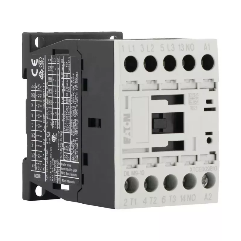 Eaton DILM9-10(24V50HZ) schakelaar, 3-polig, 24 V AC spoel, 9 A, IP20 276677