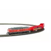 PIKO 57032 kinder startset goederentrein BR 218 DB AG met twee open Eaos-wagens