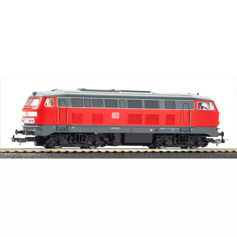 PIKO 57032 kinder startset goederentrein BR 218 DB AG met twee open Eaos-wagens