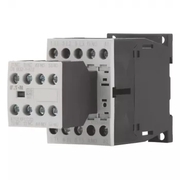Eaton DILM12-32(24VDC) vermogensschakelaar, 3-polig, 12 A, 24 V DC spoel, 1 NO + 2 NC, schroefklemmen, IP20, DIN-rail-/schroefmontage 276950