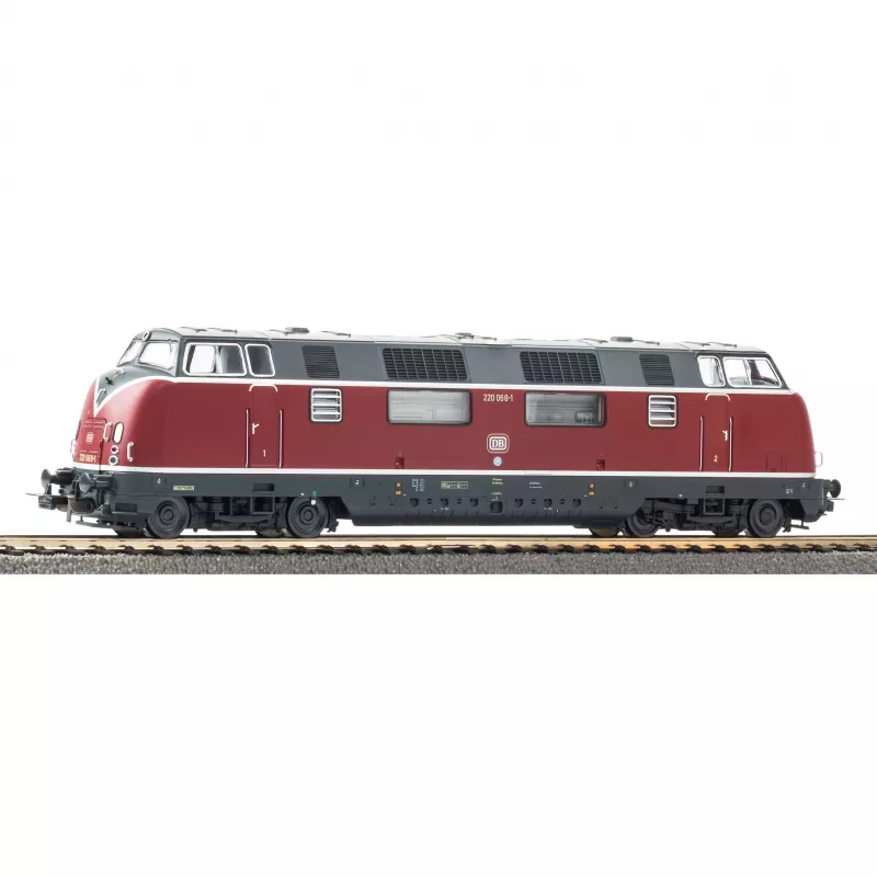PIKO 59726 H0 diesellocomotief BR 220 DB tijdperk IV