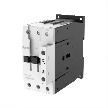 Eaton DILM50(RDC24) 3-polige schakelaar, 24 V DC spoel, 50 A AC-3, 22 kW, 1NO+1NC 277844