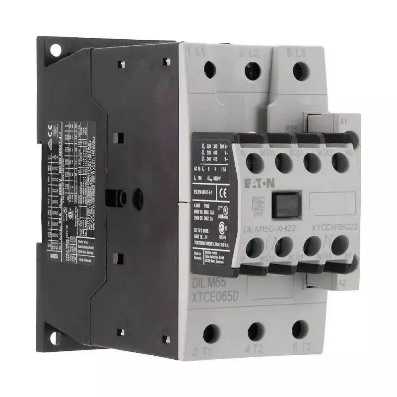 Eaton DILM65-22 vermogensschakelaar 30kW 400V AC 230V 50Hz 3-polig 2NO 2NC 277926