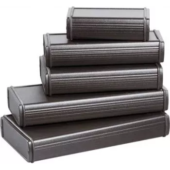 Bopla ABPH 820-150 aluminium profielbehuizing 150 x 82 x 22 mm zwart 84826150.H