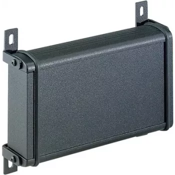 BOPLA Alubos AB-WL 2 wandmontagebeugel voor Alubos 1040 behuizing, aluminium, zilver, set van 2 84007000