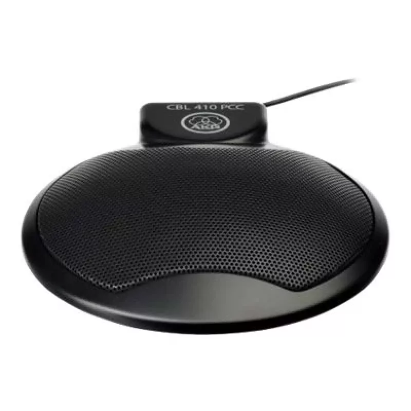 AKG CBL410 pc-microfoon – bedraad, 3,5mm-jack, omnidirectioneel, 20 Hz–20 kHz, zwart (CBL410PCC)