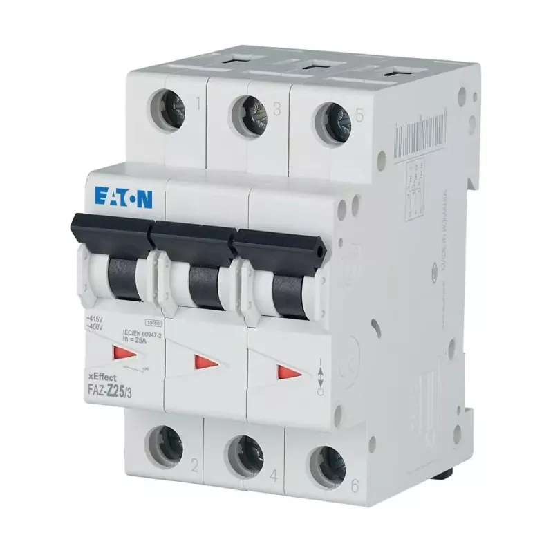 Eaton FAZ-Z25/3 installatieautomaat 25A 3-polig Z-kar 278929