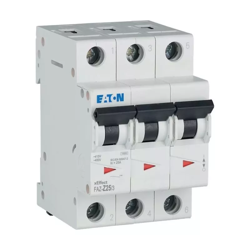 Eaton FAZ-Z25/3 installatieautomaat 25A 3-polig Z-kar 278929