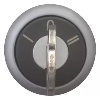 Eaton M22-WRS3 sleutelbediende keuzeschakelaar-aandrijving, 3 standen vastklikkend, kunststof zwarte frontring, 22,5 mm 216900