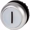 Eaton M22-DL-W-X1 drukknopschakelaar, zwart / metallic / wit 216942