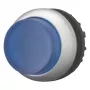 Eaton M22-DLH-B drukknopschakelaar, zwart / blauw / metallic 216973