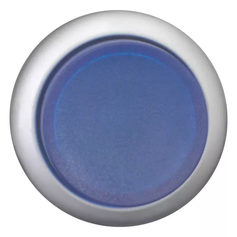 Eaton M22-DLH-B drukknopschakelaar, zwart / blauw / metallic 216973