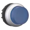 Eaton M22-DLH-B drukknopschakelaar, zwart / blauw / metallic 216973