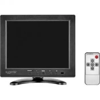 Sygonix 8 inch lcd-bewakingsmonitor 1024x768 HDMI VGA Composite 16885X1