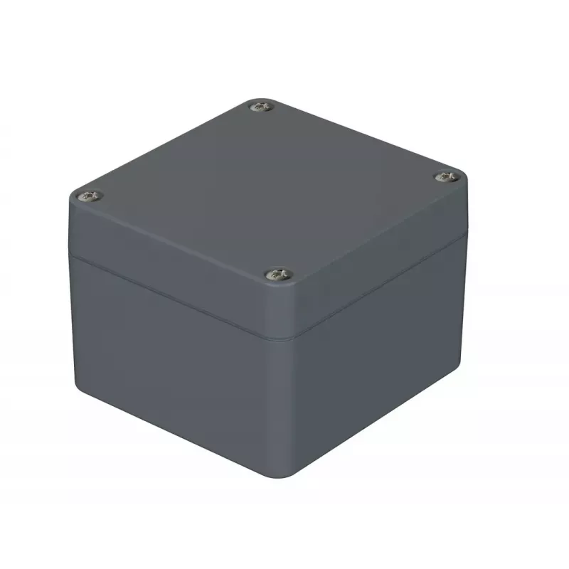 Bopla universele behuizing 75 x 80 x 57 polyamide zilvergrijs (RAL 7001) PK 105, 1 stuks 38105000