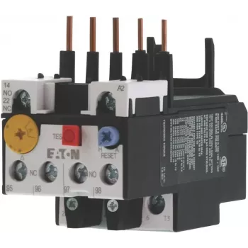 Eaton ZB12-16 thermisch overbelastingsrelais, 12-16 A, 600 V AC, 3-polig, klasse 10A, schroefklemmen, zwart/wit 290168