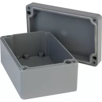 Bopla universele behuizing 125 x 80 x 57 mm polyamide zilvergrijs RAL 7001 PK 110 38110000