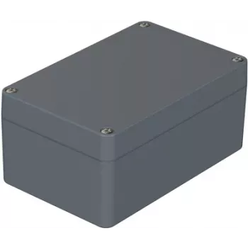 Bopla universele behuizing 125 x 80 x 57 mm polyamide zilvergrijs RAL 7001 PK 110 38110000