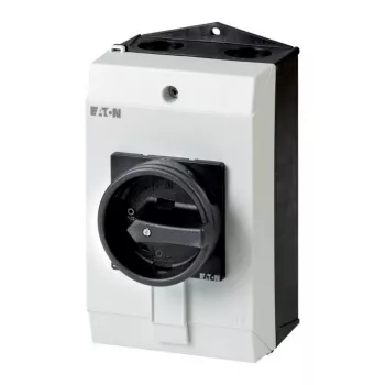 Eaton P1-25/I2H/SVB-SW/HI11 3-polige hoofdschakelaar 25A IP65 opbouwmontage zwart/grijs 227862