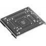 Raspberry Pi DIN-railhouder van acryl voor Raspberry Pi A, B, B+, Arduino, Banana Pi, Cubieboard, pcDuino RB-DIN RAIL