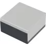 Bopla universele behuizing 75 x 75 x 40 polystyreen (PS) grijs-zwart U 75 06075000