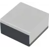 Bopla universele behuizing 75 x 75 x 40 polystyreen (PS) grijs-zwart U 75 06075000