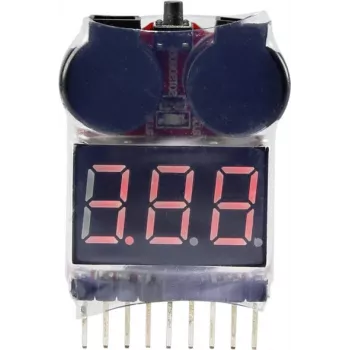 Reely LiPo-checker voor 2-8 cellen (1511388)