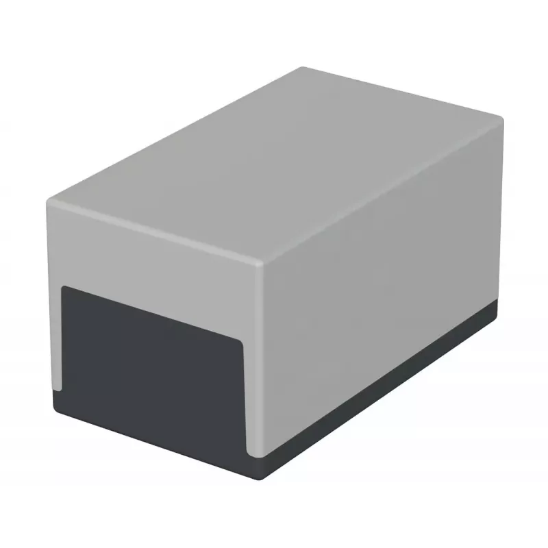 BOPLA E 460 universele behuizing, polystyreen, lichtgrijs, 188 x 100 x 110 mm, IP40, schroefdeksel 05460000