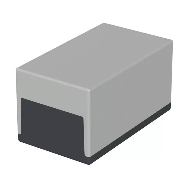 BOPLA E 460 universele behuizing, polystyreen, lichtgrijs, 188 x 100 x 110 mm, IP40, schroefdeksel 05460000