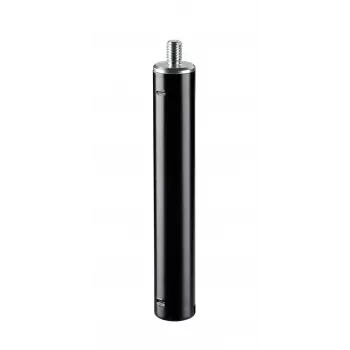 KÖNIG & MEYER verlengbuis voor universele houders, 3/8 inch schroefdraad, 25 mm diameter, 153 mm lengte, zwart (18832-000-55)