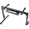K&M 18808 kabelorganizer voor Omega keyboardstandaard - zwart 18808-000-55