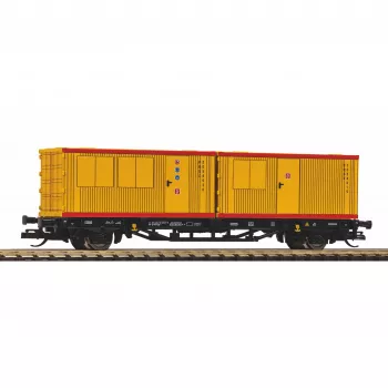 PIKO TT 47729 containerplatwagen met 2x 20ft containers, PIKO Rail Service