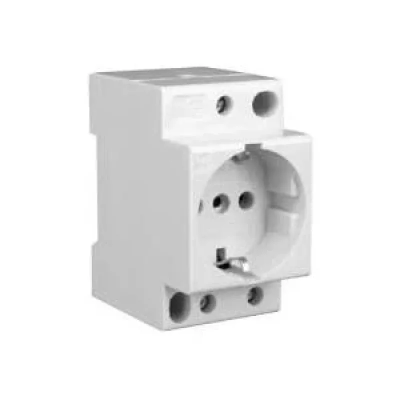 Eaton Z-SD230 Schuko-contactdoos voor DIN-rail 10/16 A, 250 V AC, zonder klapdeksel 266875