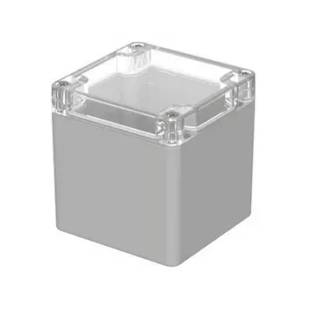 Bopla EUROMAS M 225 G universele behuizing, 82 x 80 x 85 mm, polycarbonaat, lichtgrijs 02225100