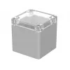 Bopla EUROMAS M 225 G universele behuizing, 82 x 80 x 85 mm, polycarbonaat, lichtgrijs 02225100