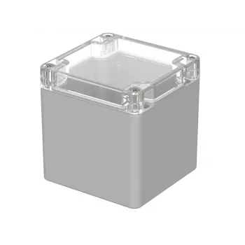 Bopla EUROMAS M 225 G universele behuizing, 82 x 80 x 85 mm, polycarbonaat, lichtgrijs 02225100