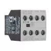 Eaton DILA-XHI40 hulpcontactblok, 4 NO, frontmontage, schroefklemmen, zwart/wit 276428