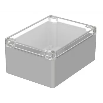 BOPLA universele behuizing polycarbonaat lichtgrijs 160 x 120 x 75 M 2381 G 02238300
