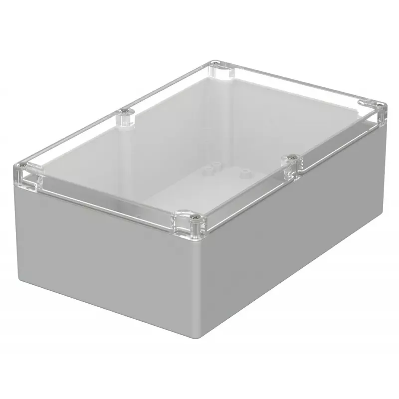 Bopla EUROMAS M 240 G universele behuizing 250 x 160 x 90 mm, polycarbonaat, lichtgrijs, 02240100