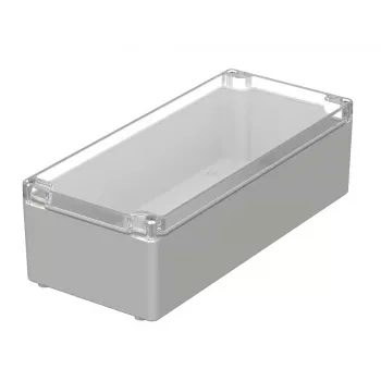 BOPLA M 244 G universele behuizing, polycarbonaat, lichtgrijs, 340 x 150 x 100 mm 02244100