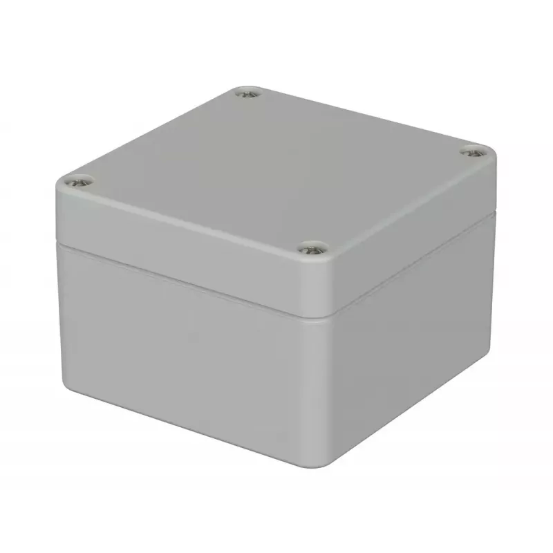 BOPLA M 210 VO universele behuizing 82 x 80 x 55 mm, polycarbonaat, lichtgrijs, 02210094