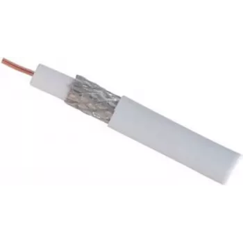 S CONN MAXIMUM CONNECTIVITY SAT coaxkabel 1,0/4,6, viervoudig afgeschermd, CCS, >110 dB, 100 m, wit 15-40001006