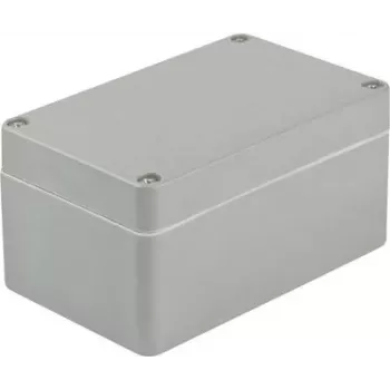 Bopla EUROMAS P 324 universele behuizing 110 x 75 x 75,5 mm polyester zilvergrijs RAL 7001 04324000.H