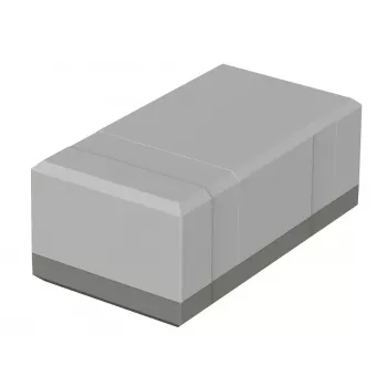 BOPLA tafelbehuizing 150 x 82 x 60 mm polystyreen lichtgrijs RAL 7035 Elegant EG (32156002)
