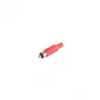 S CONN maximum connectivity RCA-stekker rood verguld soldeer 75 Ohm 51400-R