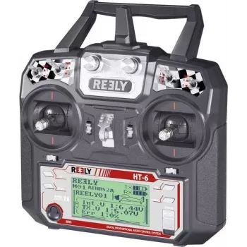 Reely HT-6 6-kanaals 2,4 GHz AFHDS radiosysteem met ontvanger 1310037